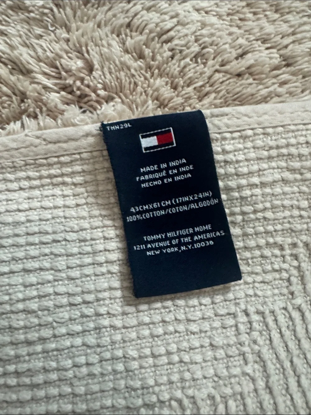 Tommy Hilfiger soft plush